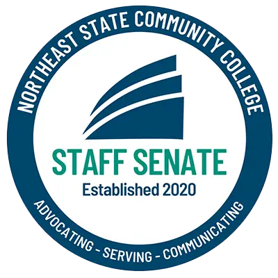 博彩平台 State Community College 参议院工作人员 Established 2020 Advocating Serving Communicating Logo